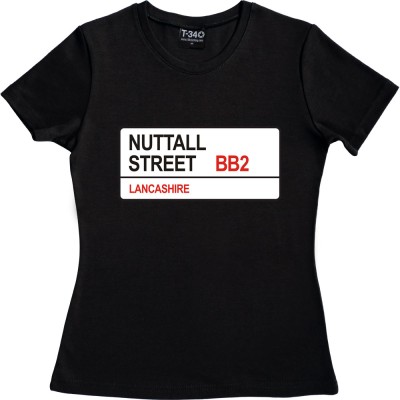 Blackburn Rovers: Nuttall Street BB2 Road Sign