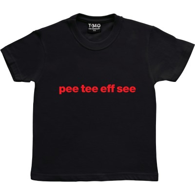 Partick Thistle Pee Tee Eff See