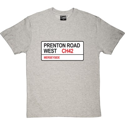 Tranmere Rovers: Prenton Road West CH42 Road Sign
