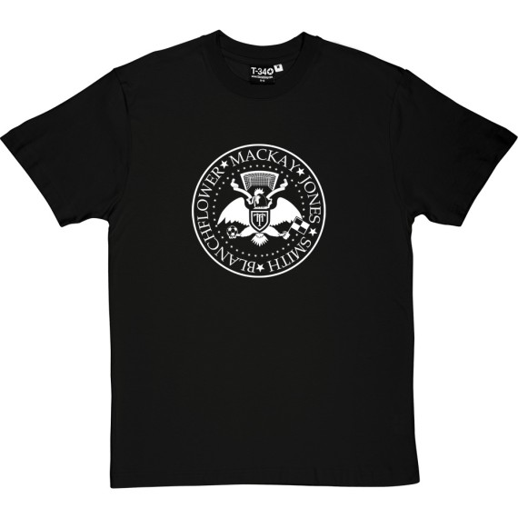 The Ramones Tottenham Hotspur: Smith, Blanchflower, Mackay, Jones T-Shirt
