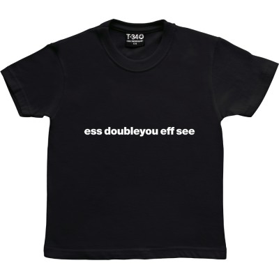 Sheffield Wednesday "Ess Doubleyou Eff See"