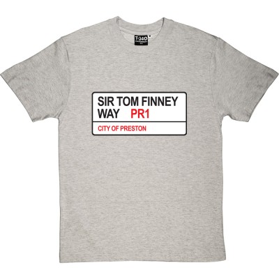 Preston North End: Sir Tom Finney Way PR1 Road Sign
