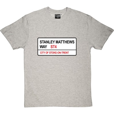 Stoke City: Stanley Matthews Way ST4 Road Sign