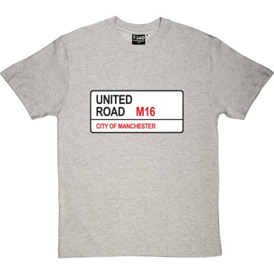 Manchester United: United Road M16 Road Sign