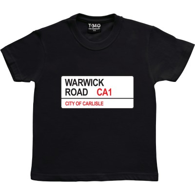 Carlisle United: Warwick Road CA1 Road Sign