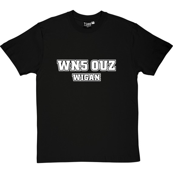 Wigan Athletic Postcode T-Shirt