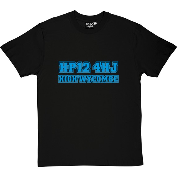 Wycombe Wanderers Postcode T-Shirt